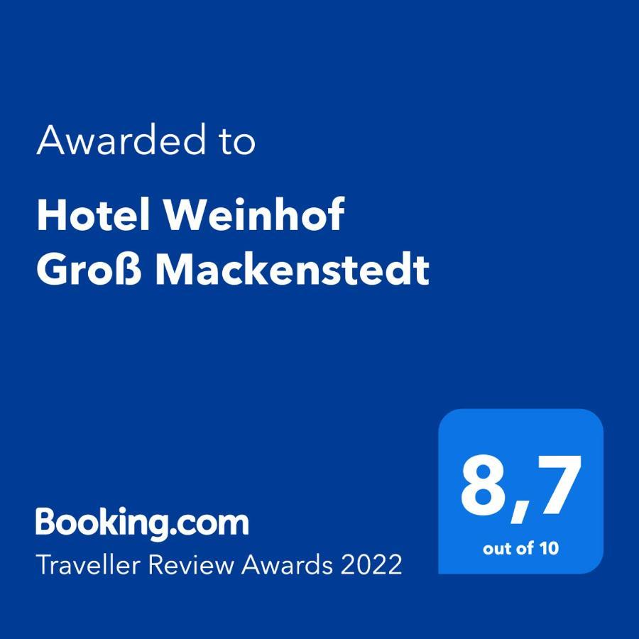 Hotel Weinhof Gross Mackenstedt Stuhr Exterior photo